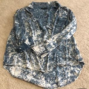 Bycorpus soft jean and white shirt size large